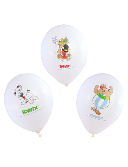 6 balona lateksa Asterix 27 cm