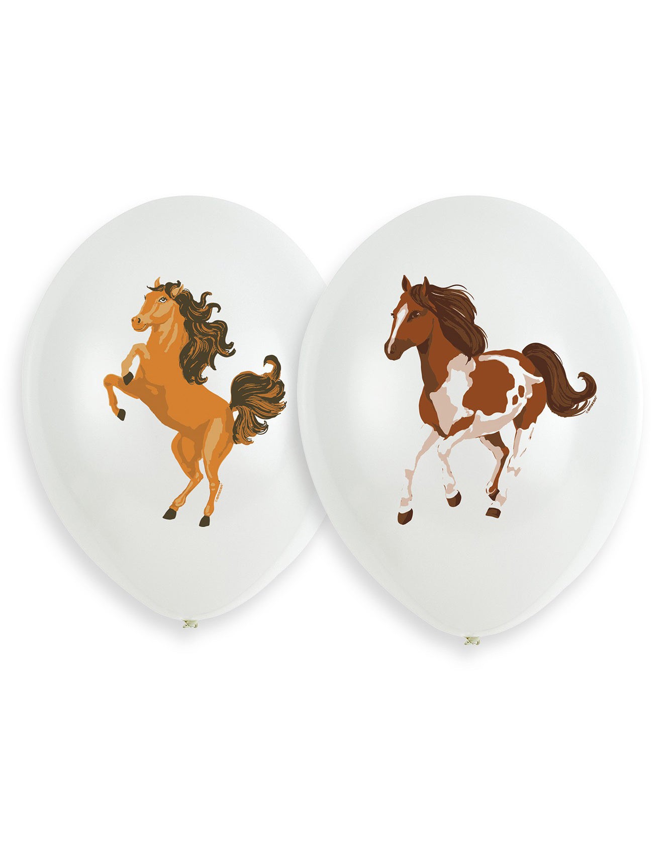 6 lateks balona lijepi konj 27 cm uzorci konja 