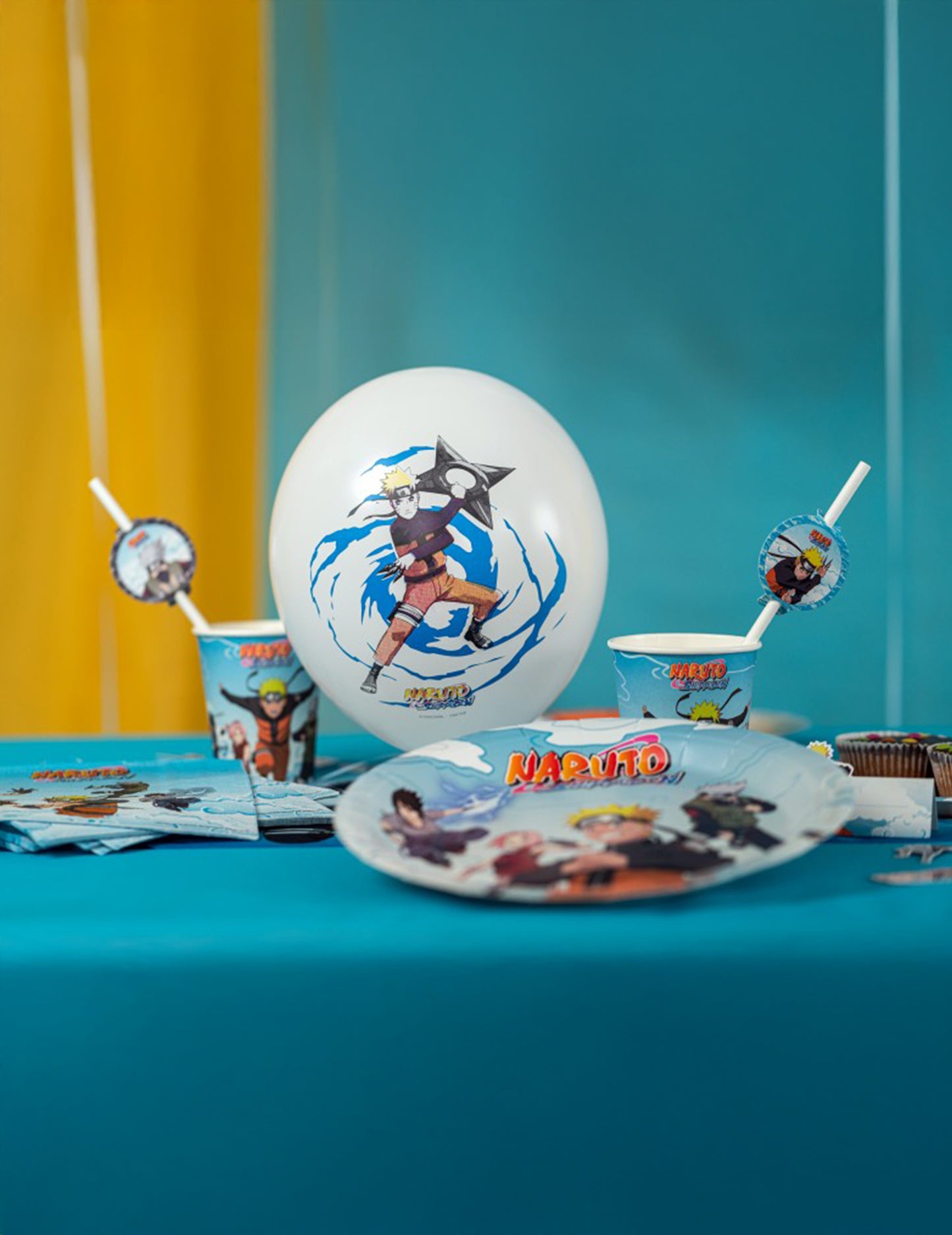 6 lateks balona Naruto/Kakashi Shippuden™ 27 cm
