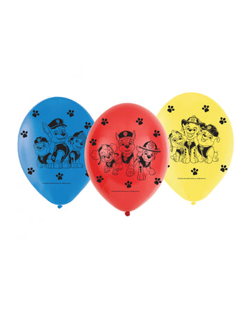 6 lateks balona Pat' Patrouille™ 23 cm 