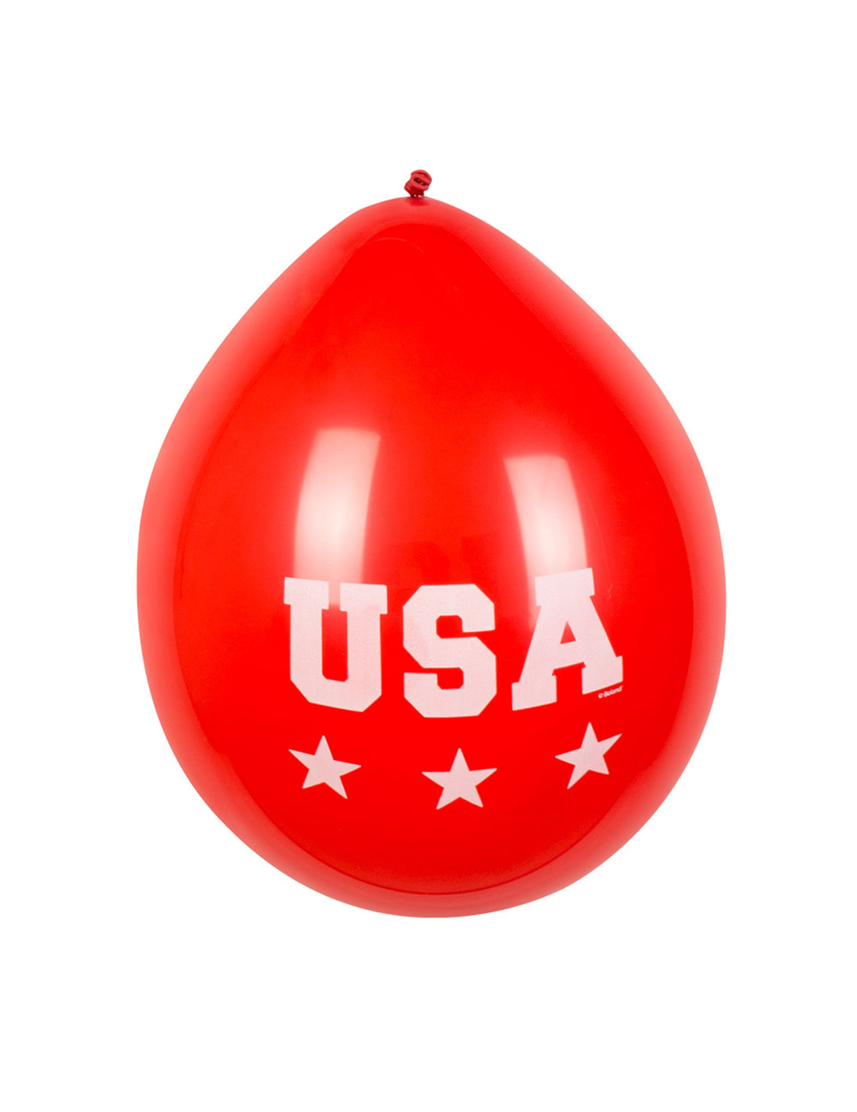 Gros plan sur le ballon rouge des 6 ballons USA