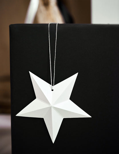 6 zvjezdica za objesiti 3D bijeli Božić