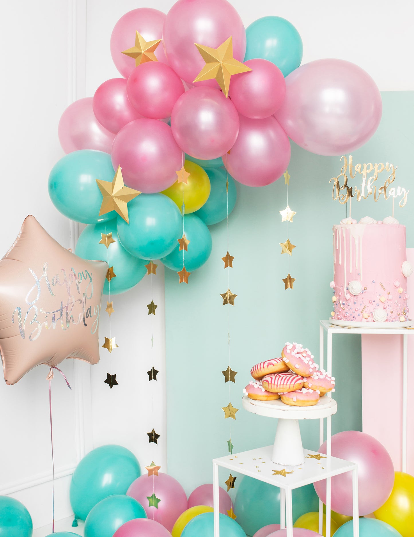 6 zvjezdica za objesiti 3d zlatni Božić