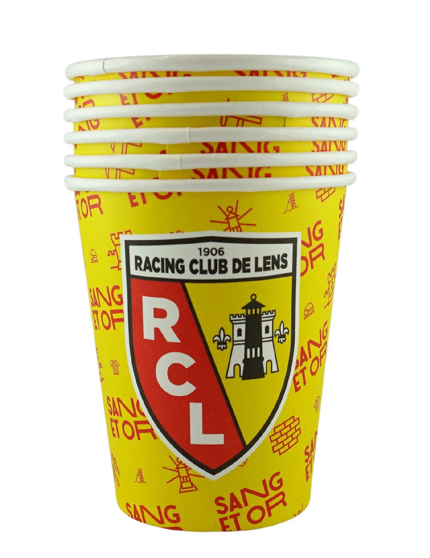 6 Kartonske čaše RC objektiv 25 Cl