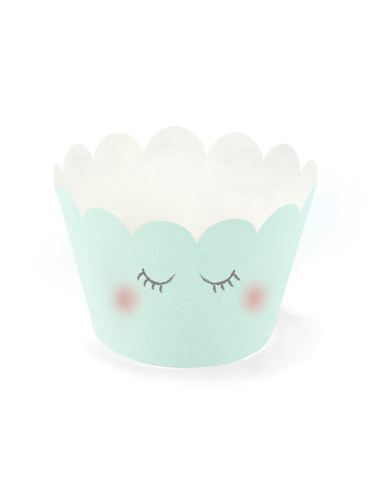 6 CAPCAKE CUPCAKE 7,5 x 5 cm