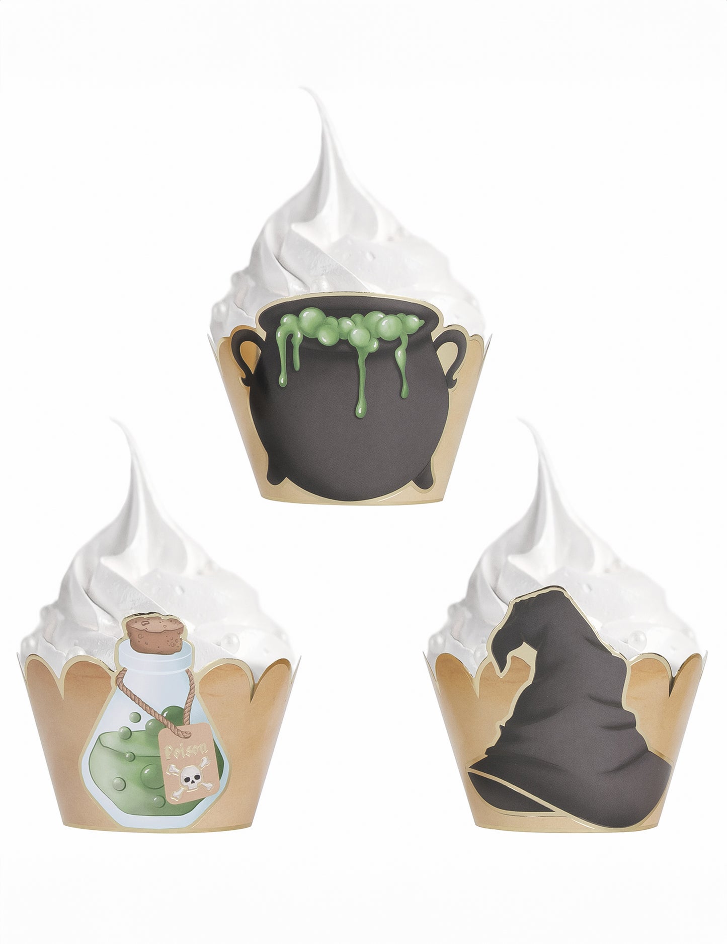 6 CUPCAKE CUPCAKE LASPLINGI SORCIER