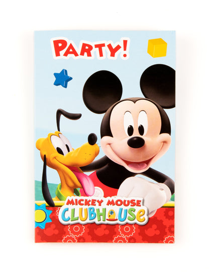 6 kartonskih pozivnica Mickey Mouse™ 