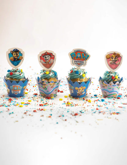 6-dijelni set za ukrašavanje cupcakesa s topperima Psići u ophodnji™
