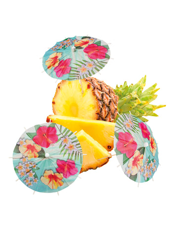 6 koktel suncobrana Hawaii party 18 cm 