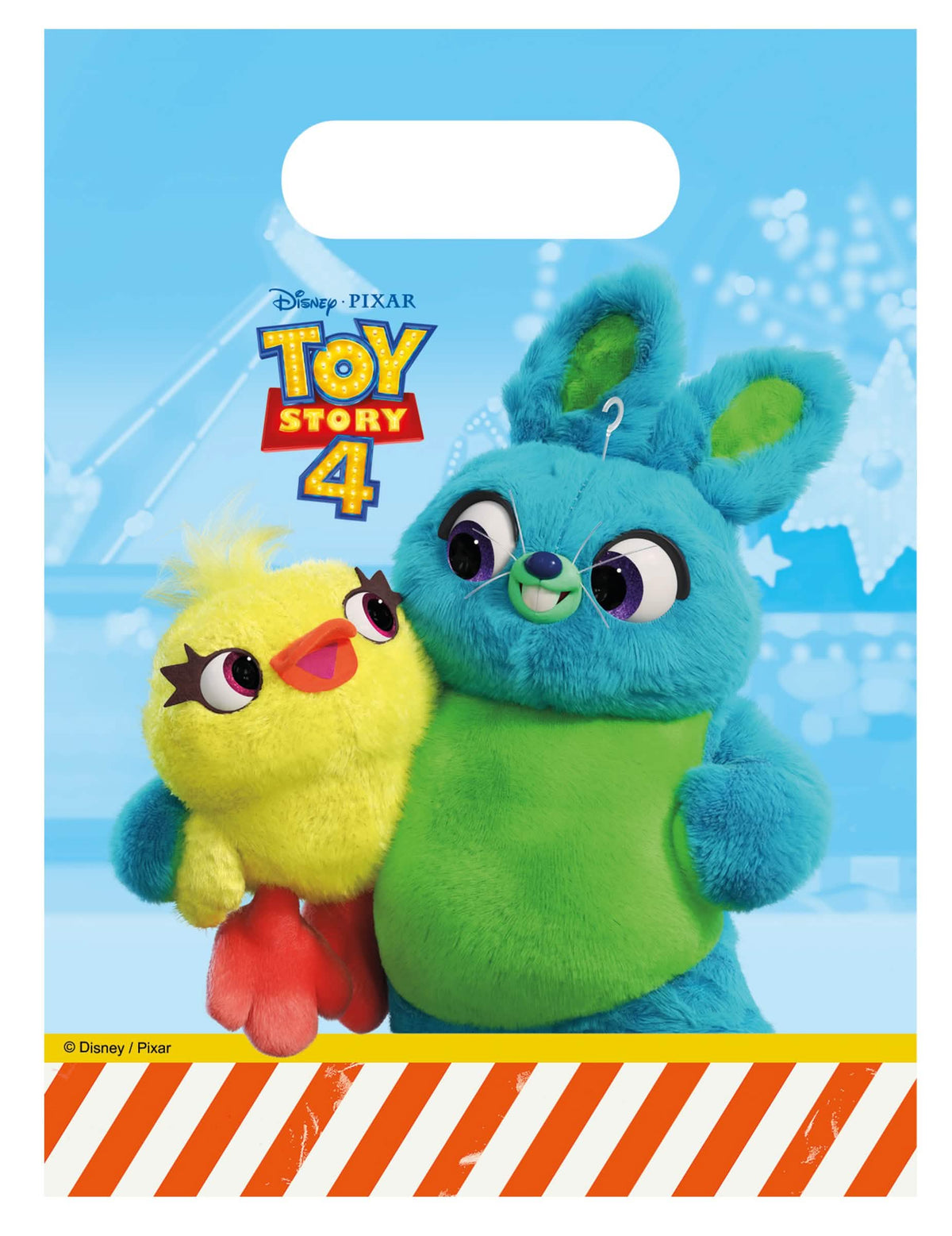 poklon vrećice Toy Story 4 za dijete plave s Duckyjem i Bunnyjem