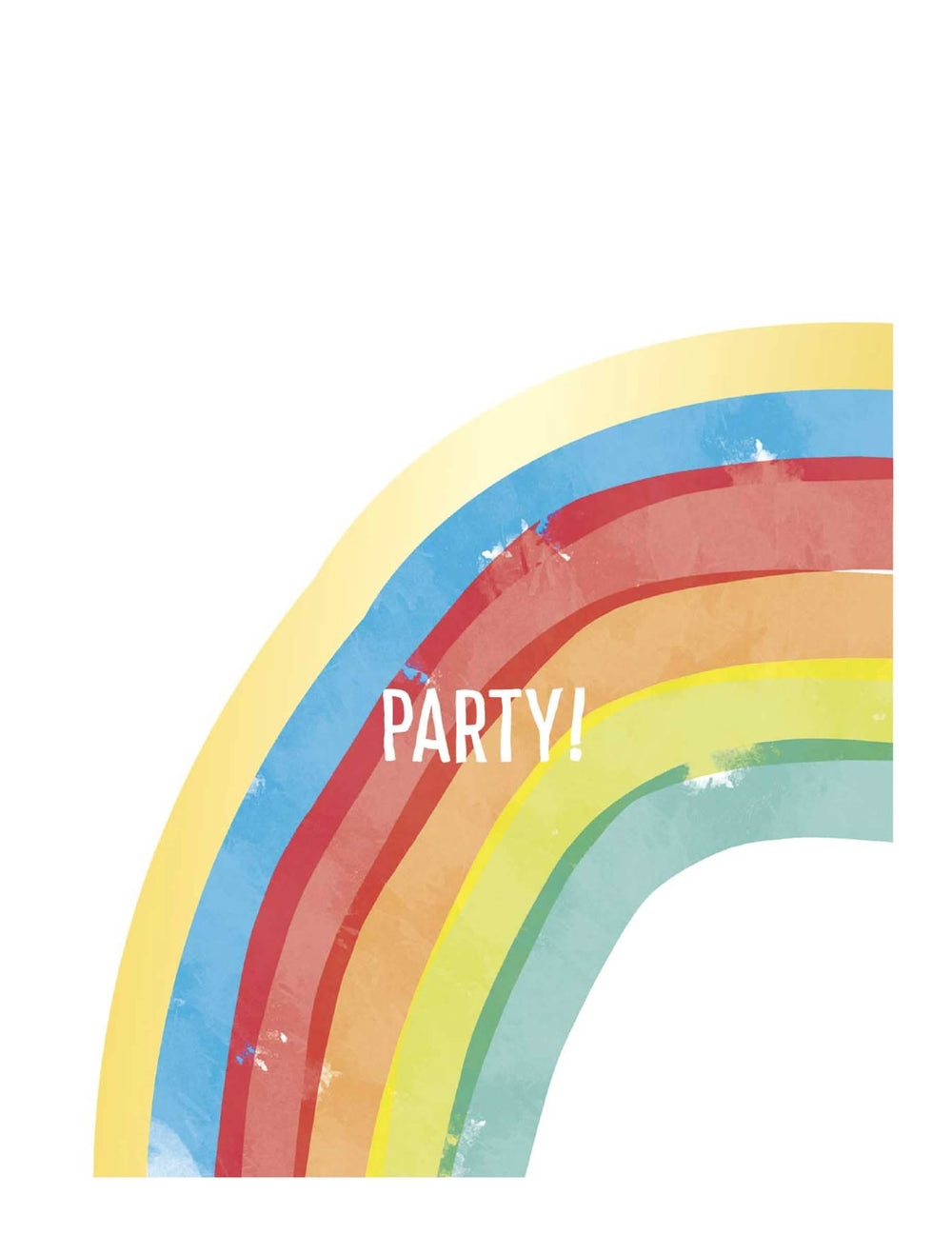 Torbe za zabavu rainbow party višebojne arc-en-ciel multicolore