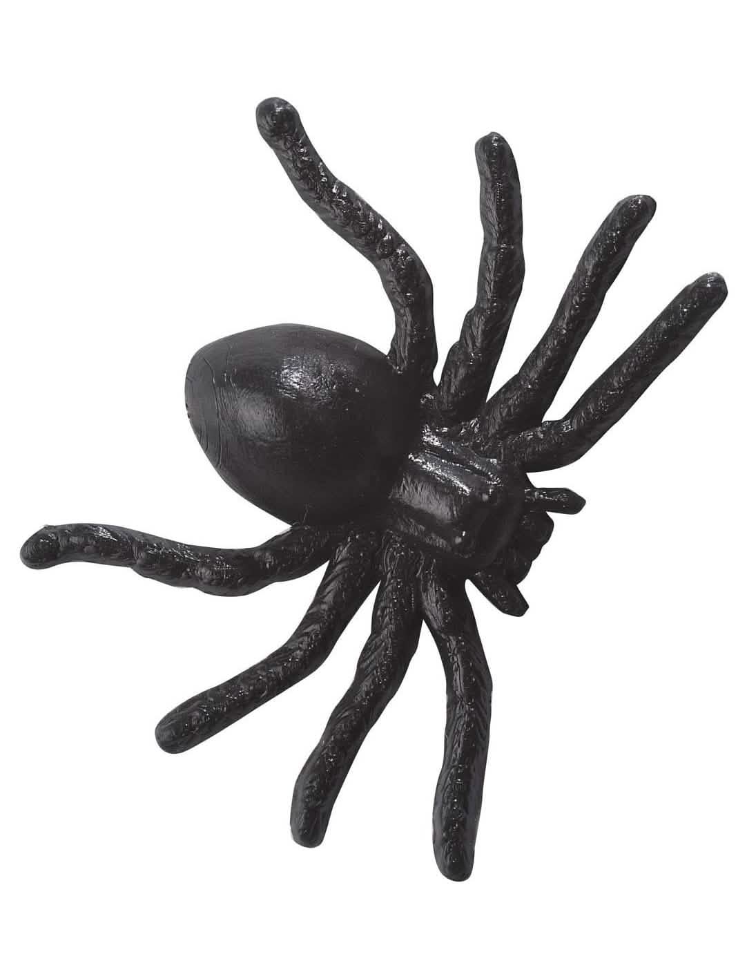 Paket od 60 lažnih crnih pauci za halloween