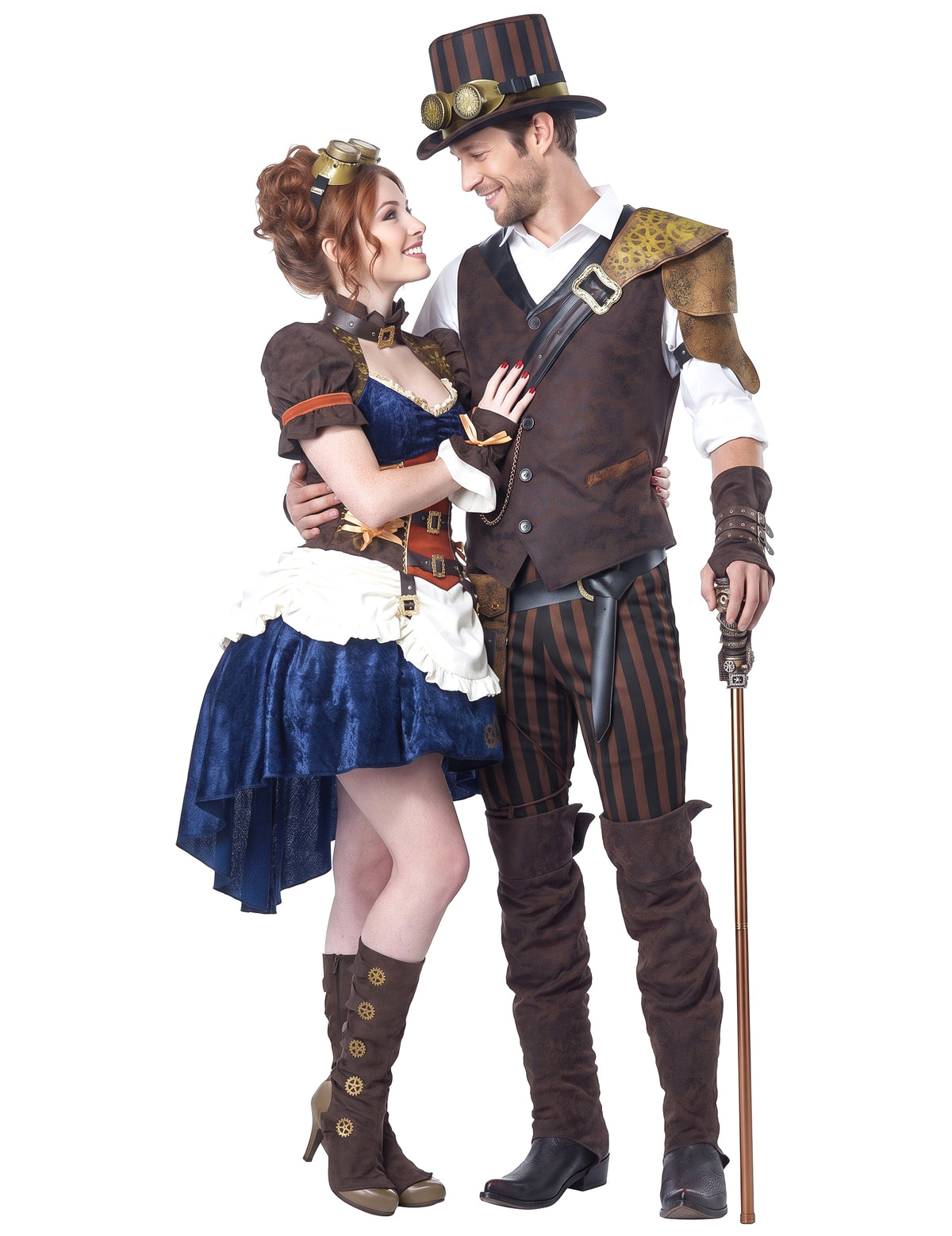 Steampunk retro-futuristički kostim za par odraslih