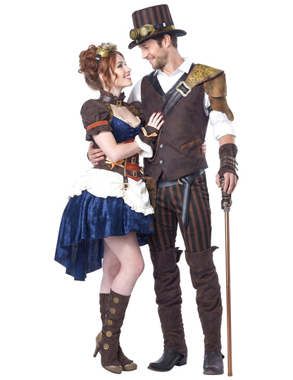 Steampunk retro-futuristički kostim za par odraslih