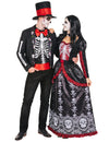 Kostim za meksički par Dia de los Muertos za odrasle