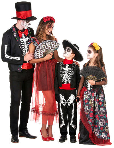 Obiteljski kostim Dia de los Muertos