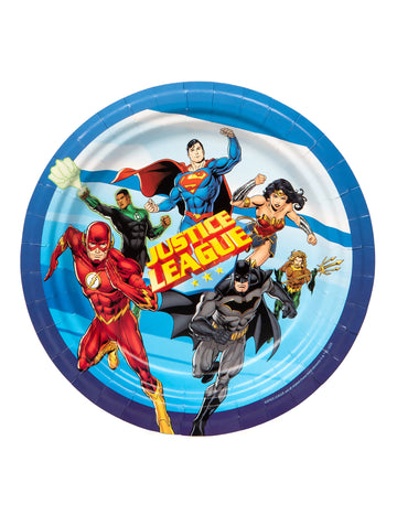 8 kartonske ploče Justice League 23 cm