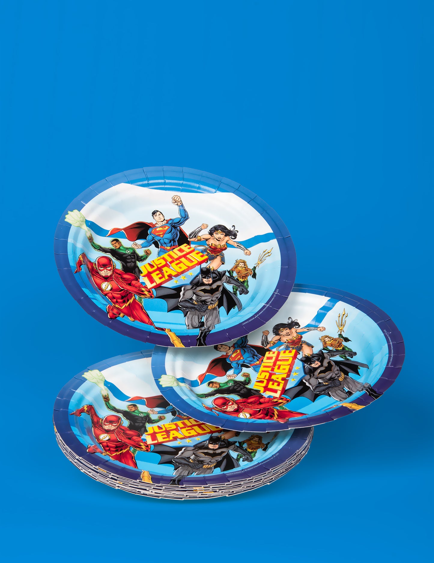 8 kartonske ploče Justice League 23 cm