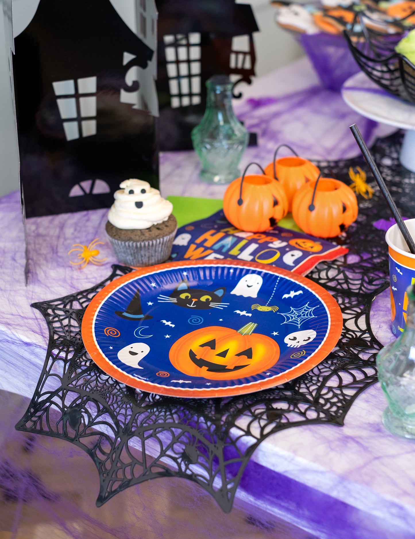 8 prijatelja vještica 23 cm kartonske ploče Halloween