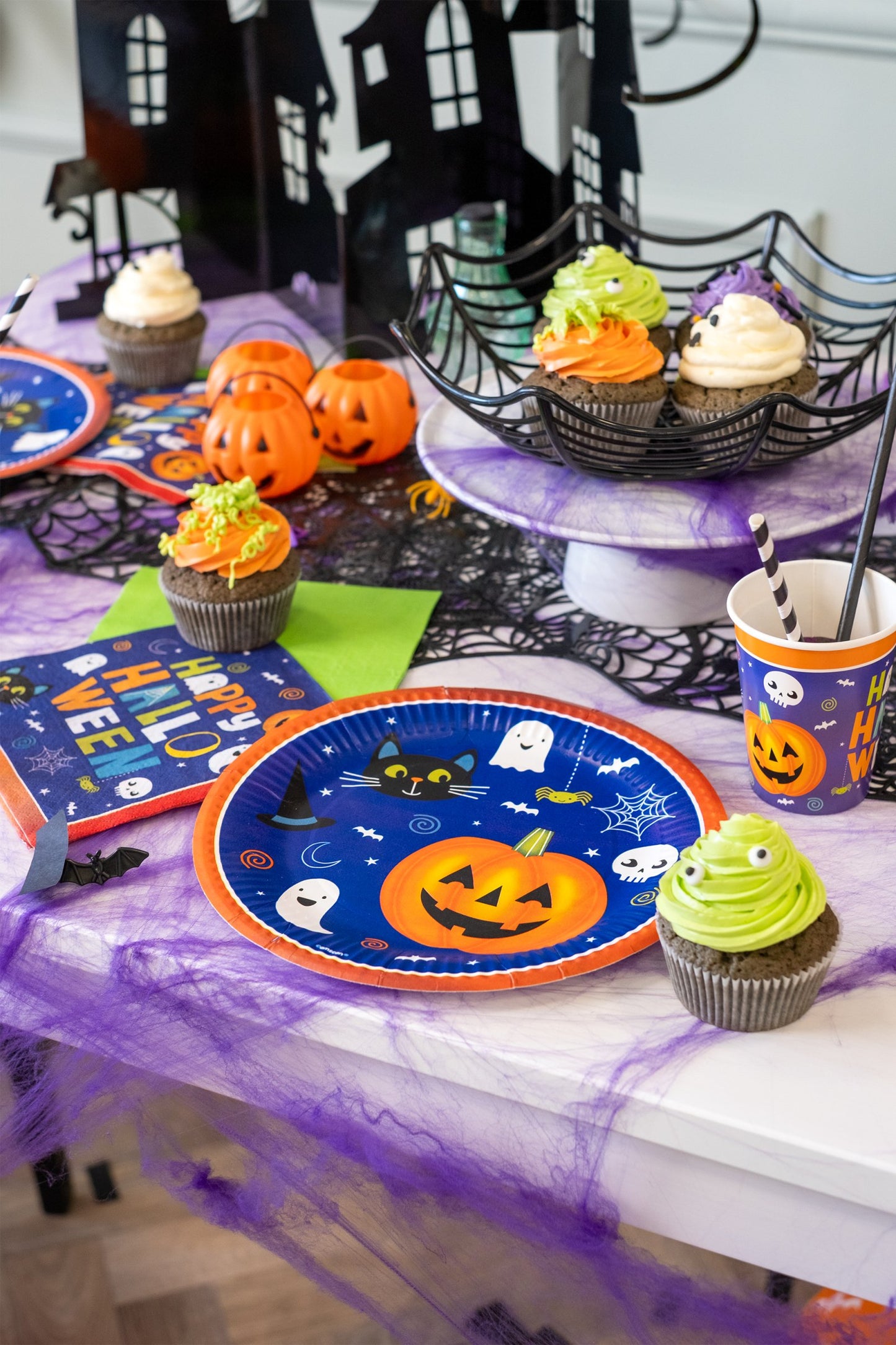 8 prijatelja vještica 23 cm kartonske ploče Halloween