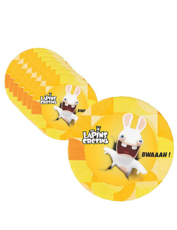 8 papirnatih ploča Rabding Rabbids 23 cm
