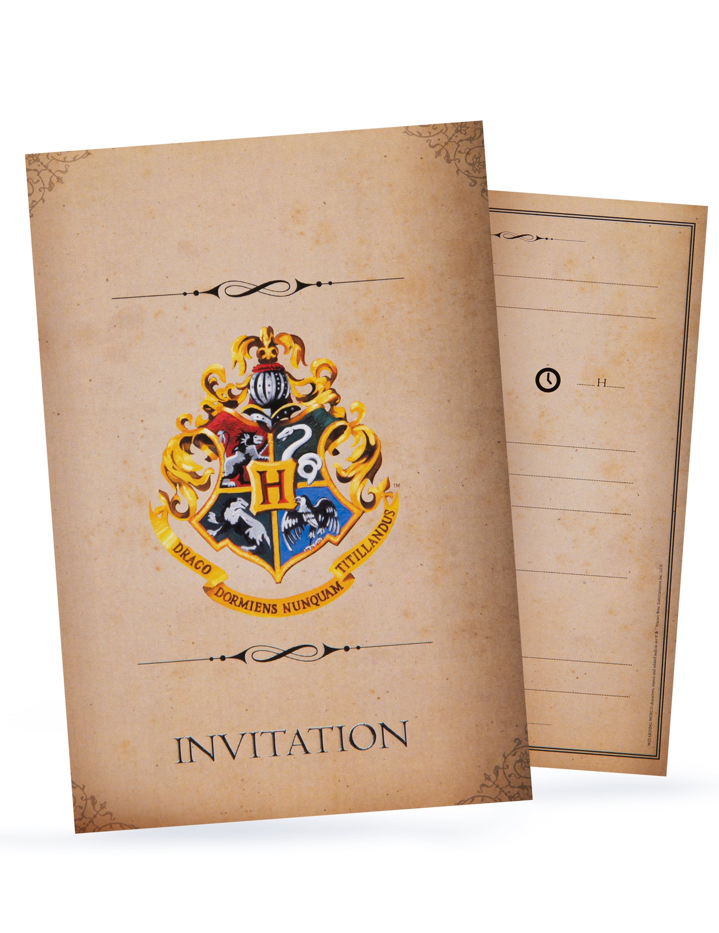8 Pozivnice s Harry Potter 10x16cm omotnice