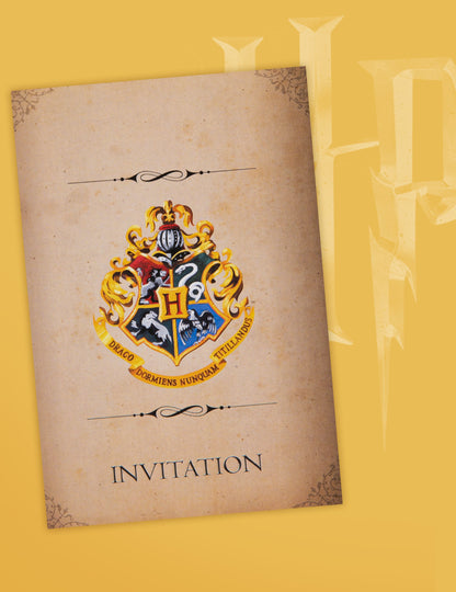8 Pozivnice s Harry Potter 10x16cm omotnice