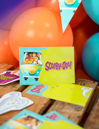 8 Pozivnice s Scooby-Doo omotnicom 10x16cm