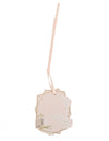 Étiquettes boho pour décoration blush et or avec plumes et ruban