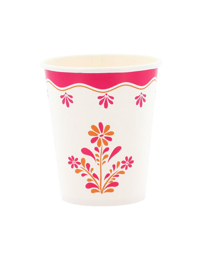8 kartonskih čaša Pink Limonade 255 ml