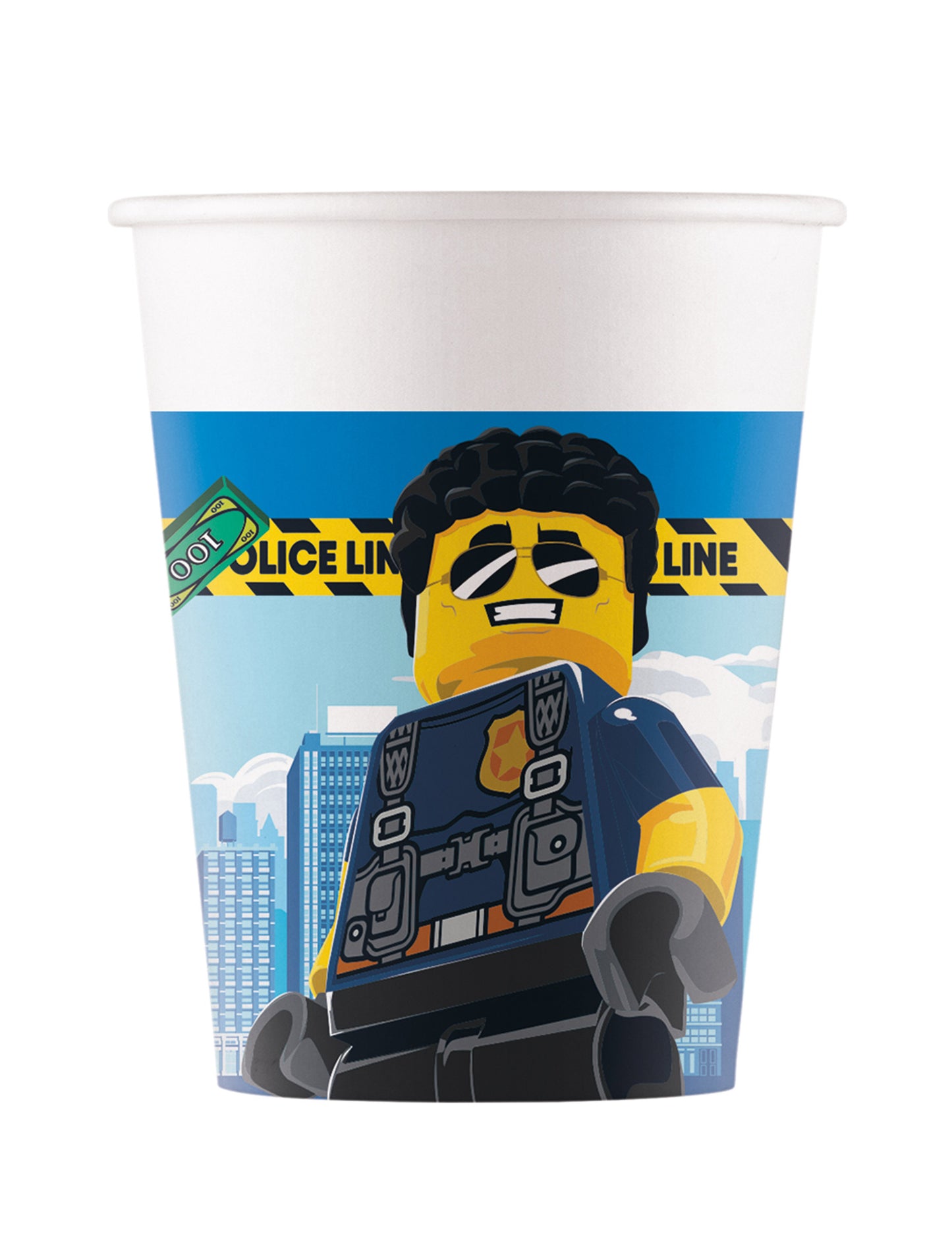 8 LEGO City 200 ml kartonske čaše
