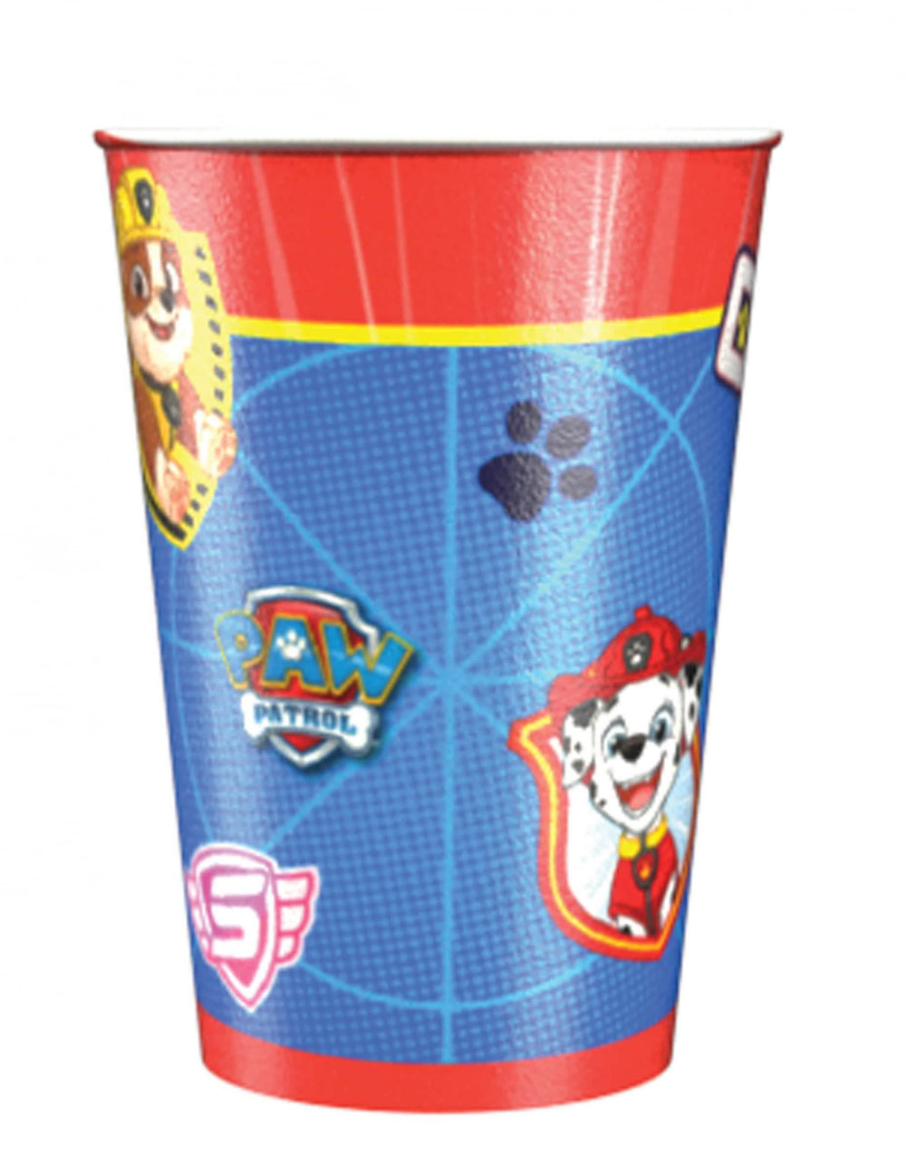 Kartonske čaše Paw Patrol za dijete plave i crvene