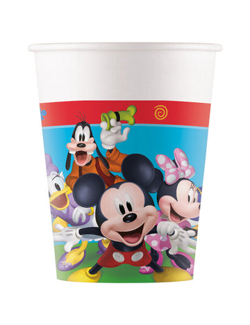 8 Kartonske čaše Mickey Mouse 200 ml