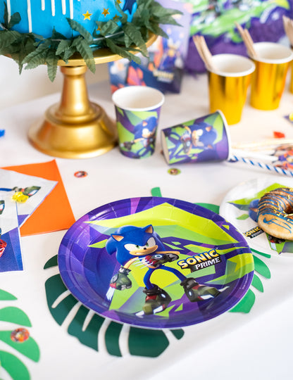 8 velikih Sonic Prime 23 cm ploča