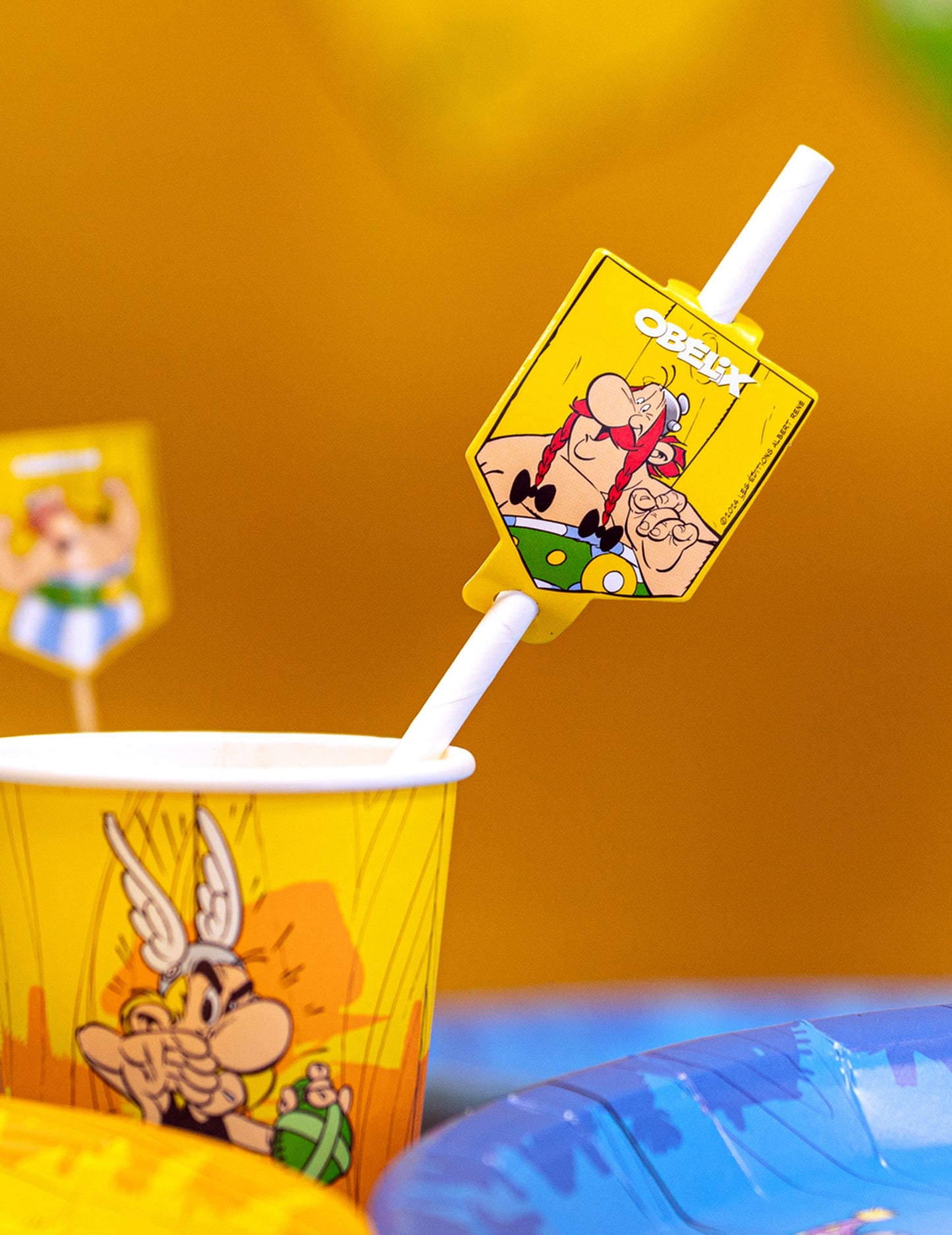 8 Asterix kartonske slamke