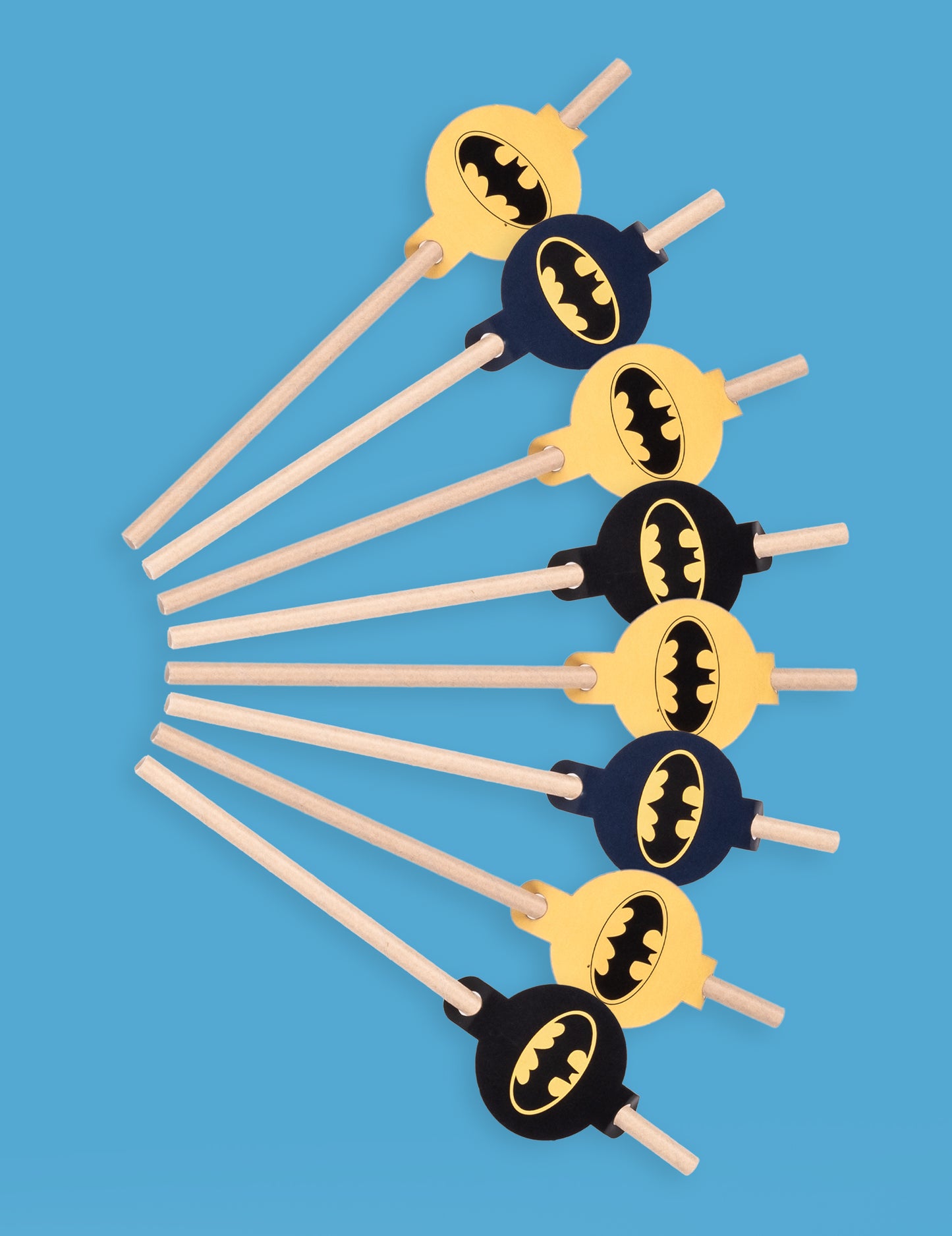 8 Batman Cardboard Smamws 20cm
