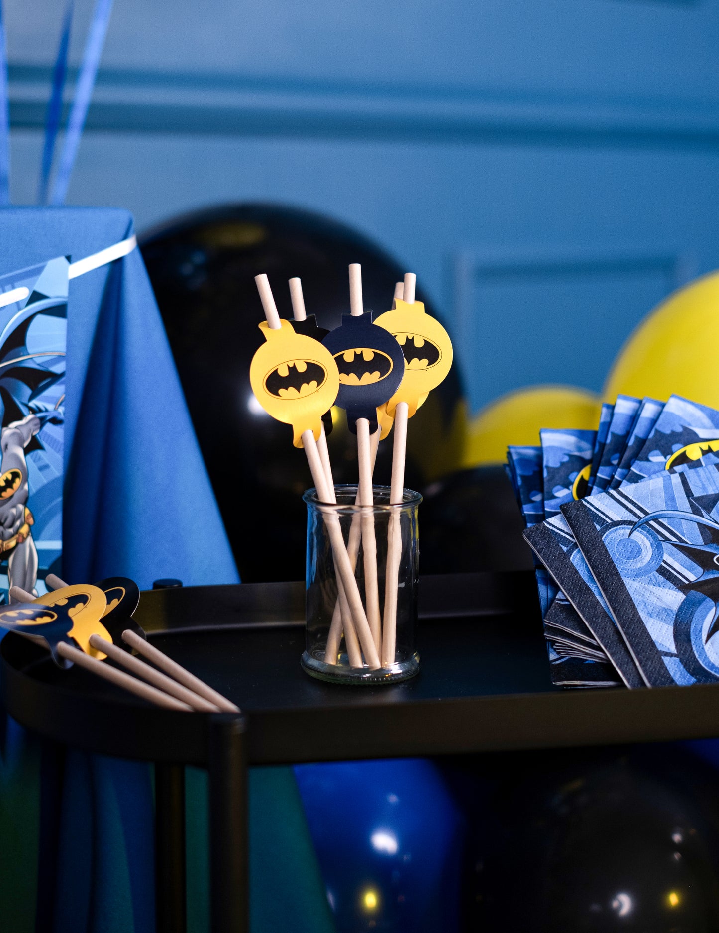 8 Batman Cardboard Smamws 20cm