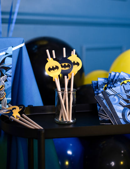 8 Batman Cardboard Smamws 20cm