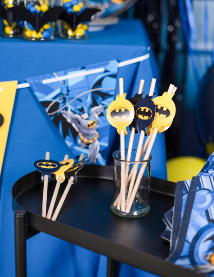 8 Batman Cardboard Smamws 20cm