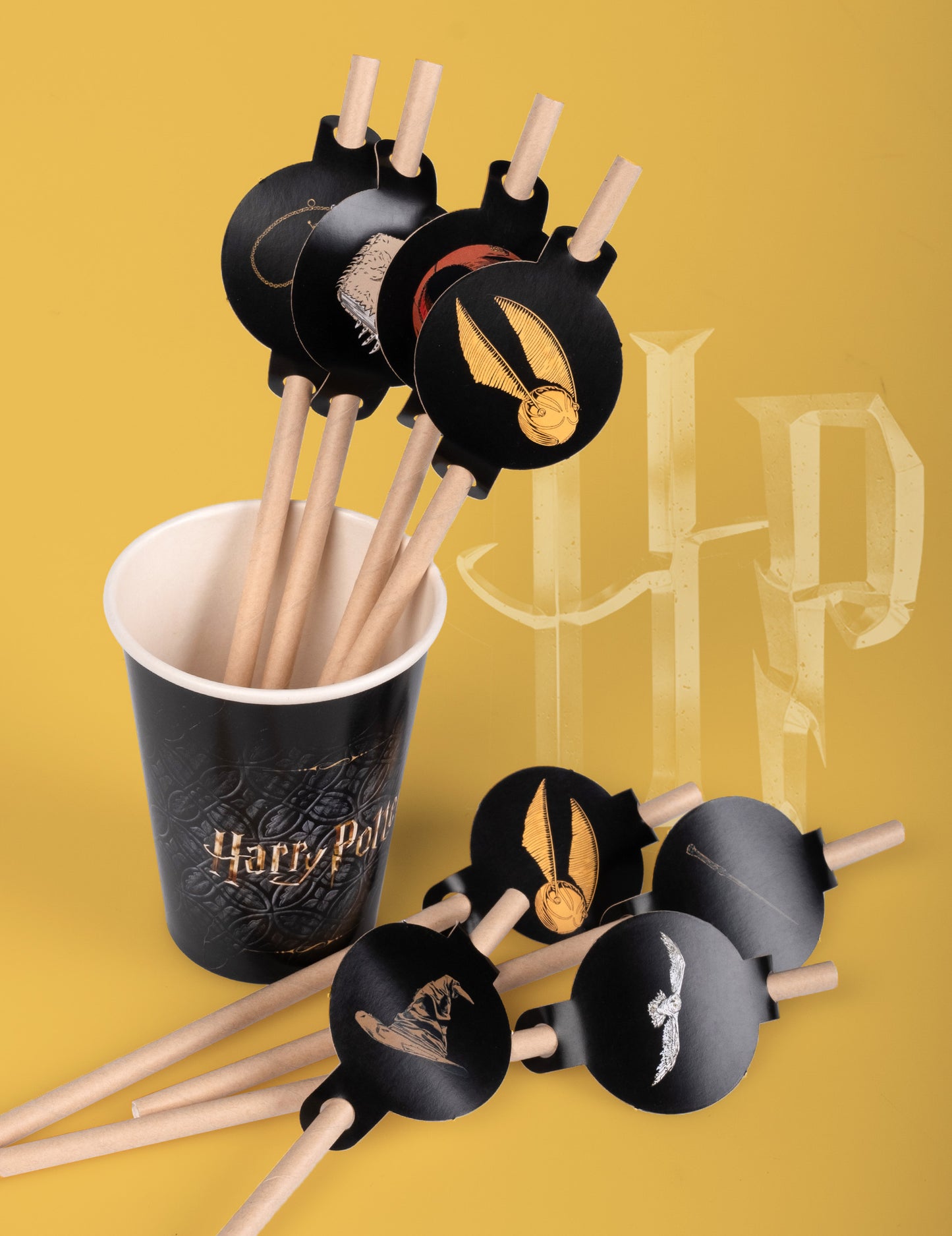 8 slama u kartonu Harry Potter 20 cm