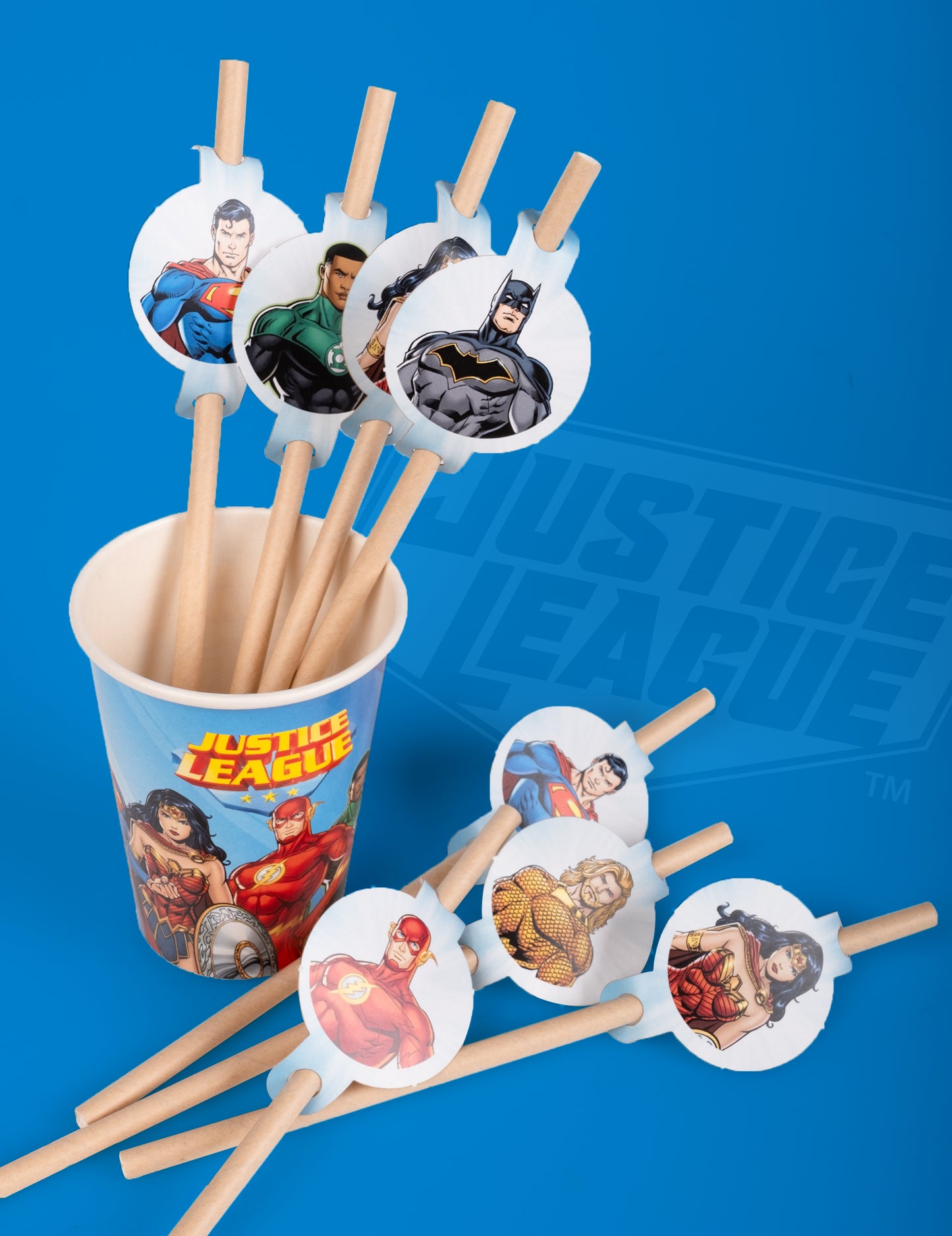 8 Folting medalona za Carton Justice League 20cm