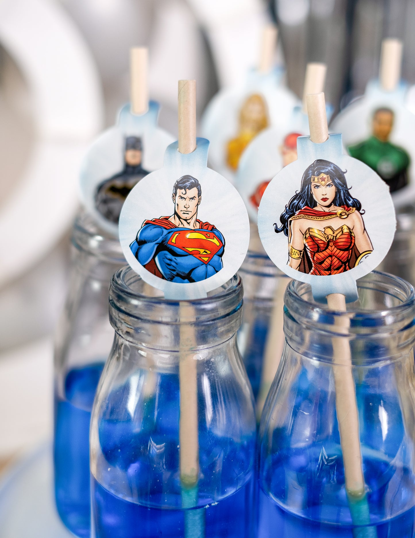 8 Folting medalona za Carton Justice League 20cm