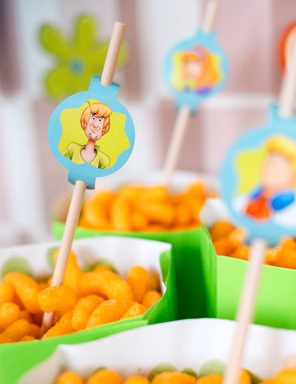 8 slamna medaljona u Scooby-Doo 20cm kartonu