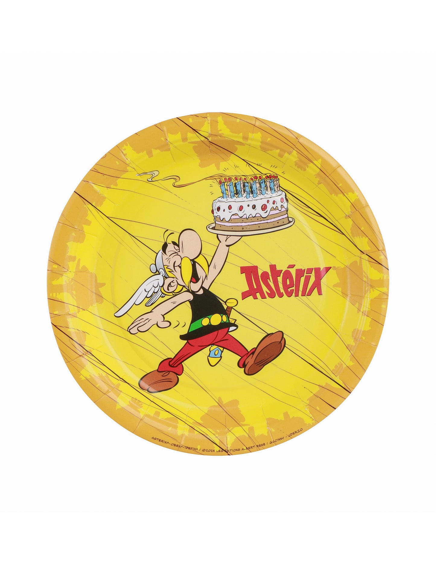 8 Malih ploča Cardboard Asterix 18 cm
