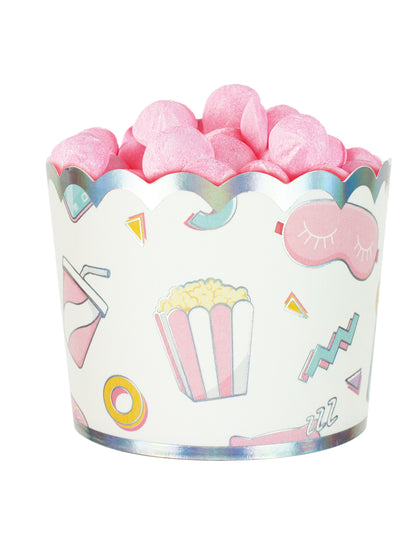 8 malih prelijevajućih i šarenih staklenki za pidžama zabavu