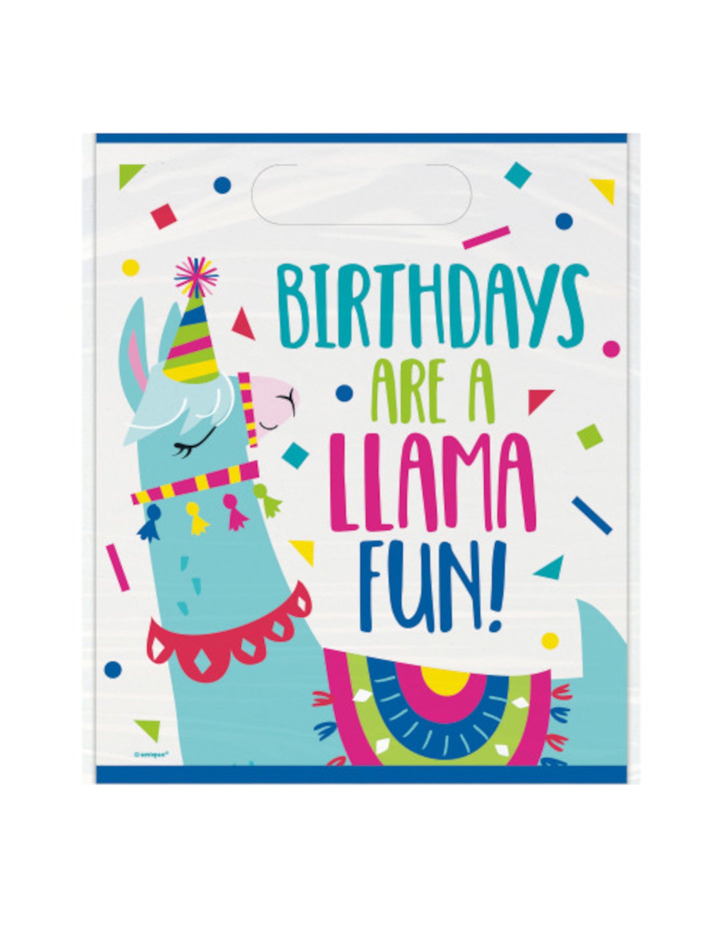 8 poklon vrećica s motivom lame za dječji rođendan