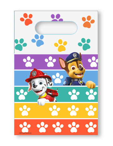 8 papirnatih vrećica za zabavu Paw Patrol™, 6,25 x 9,25 cm
