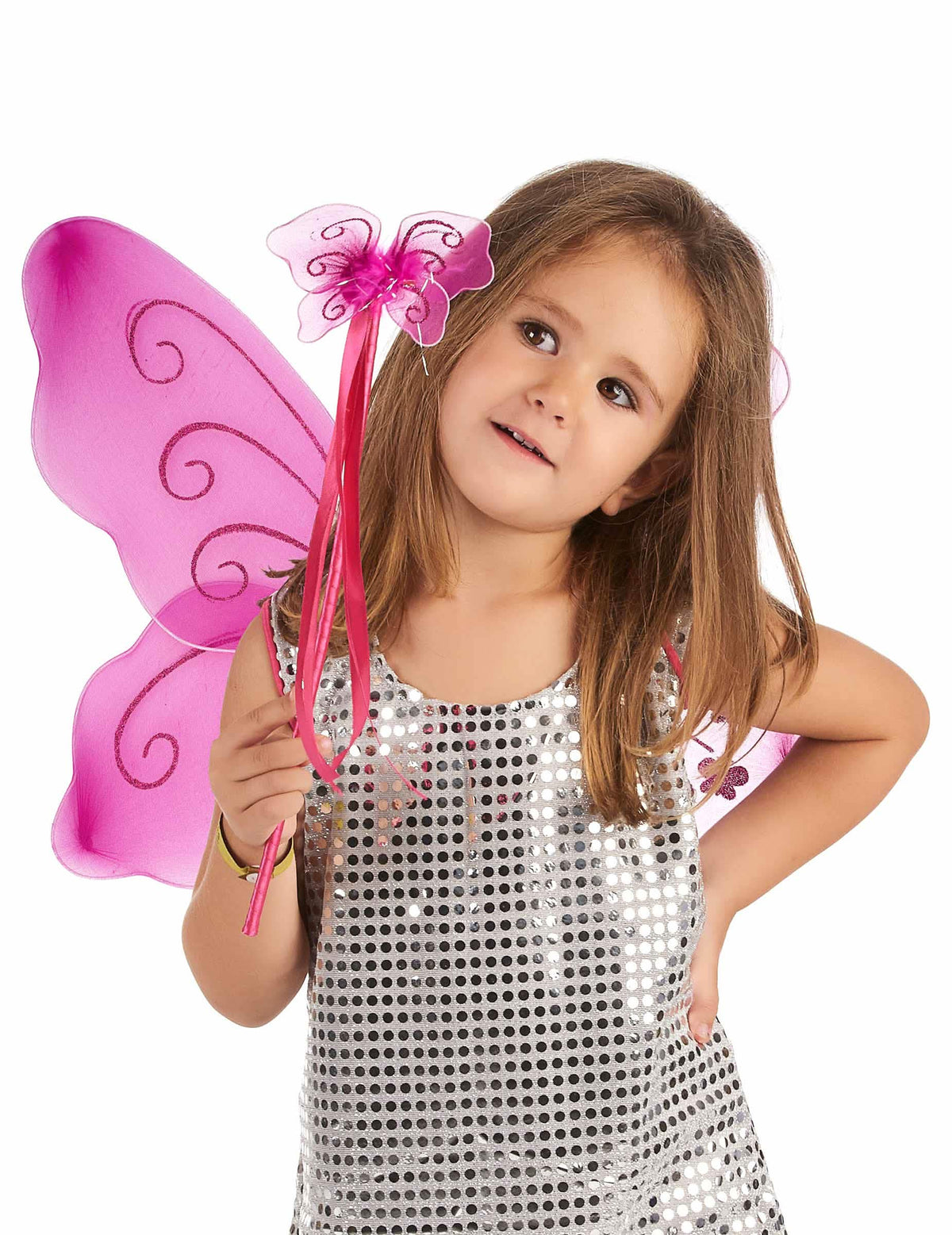 Krupni plan krila i čarobnog štapića leptiri za dijete