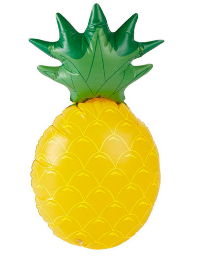 Ananas gonflable pour décoration jaune et vert