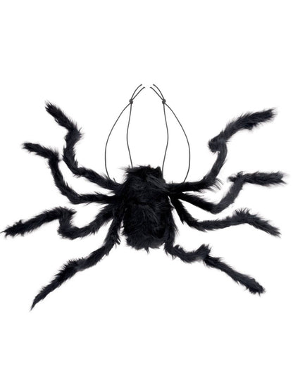 Détail des élastiques de fixation de l'araignée géante à porter sur le dos